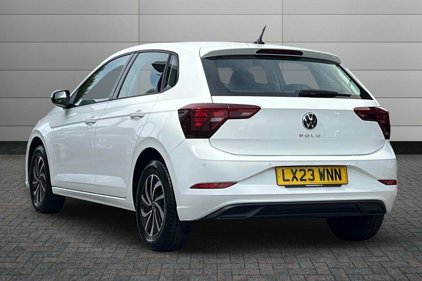 Volkswagen Polo 1.0 Tsi Life Hatchback 95 Ps LX23WNN White #5