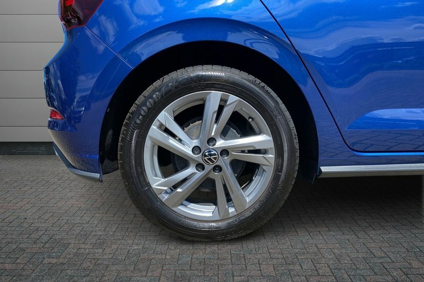 Volkswagen Polo 1.0 Tsi R-line Hatchback 95 Ps DU23HBO Blue #5