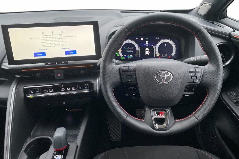 Toyota C-Hr 2.0 Vvt 13.6Kwh Gr Sport Suv Plug-in Hy FG75GOK Grey #6