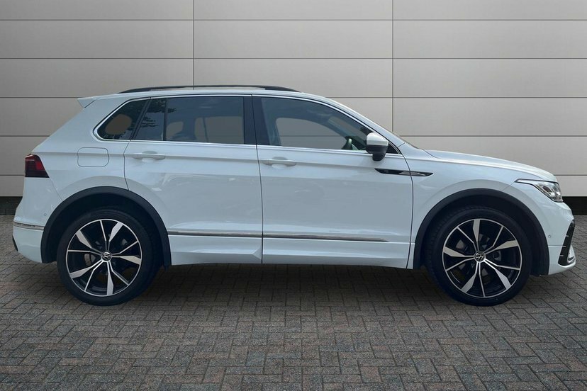 Volkswagen Tiguan 2.0 Tdi R-line Suv Dsg 4Motion 150 Ps GJ22KVB White #4