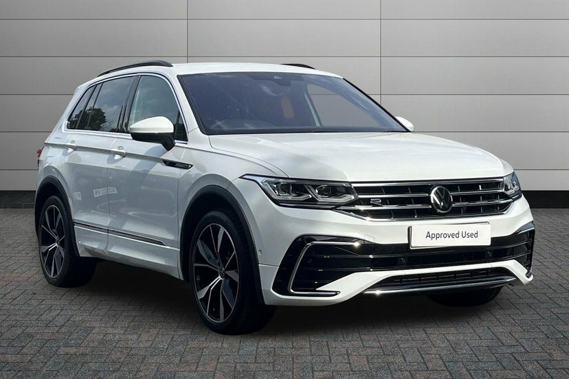 Volkswagen Tiguan 2.0 Tdi R-line Suv Dsg 4Motion 150 Ps White