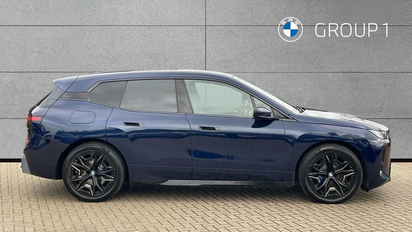 BMW iX Ix Xdrive45 M Sport EK75HPY Blue #3