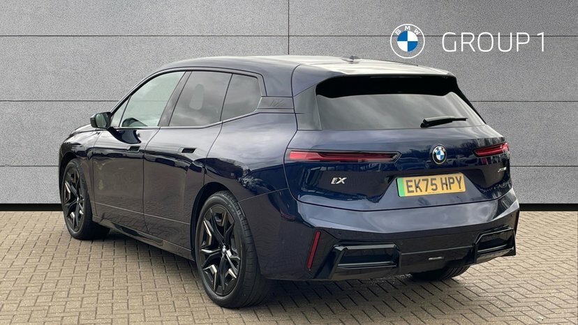 BMW iX Ix Xdrive45 M Sport EK75HPY Blue #2