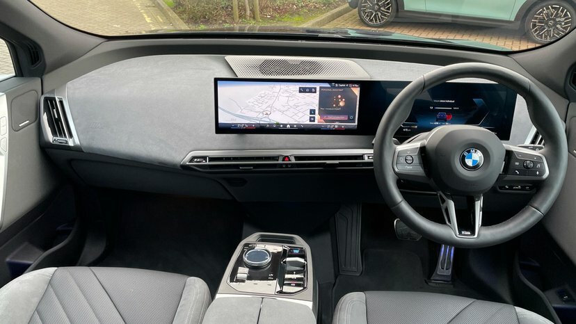 BMW iX Ix Xdrive45 M Sport EK75HPY Blue #4