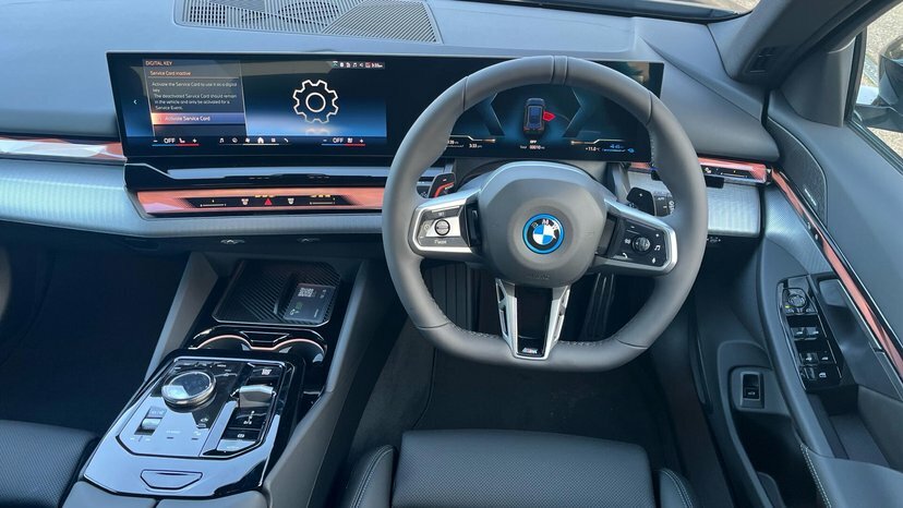 BMW 5 Series 530E M Sport Pro Touring AK75JYF Black #5