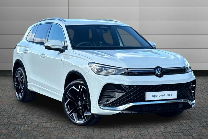 Volkswagen Tiguan 1.5 Etsi Mhev R-line Suv Hybrid Dsg 15 DA75GWF White