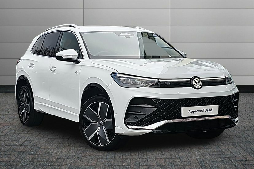 Volkswagen Tiguan 1.5 Etsi Mhev R-line Suv Hybrid Dsg 15 White