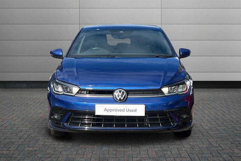 Volkswagen Polo 1.0 Tsi R-line Hatchback 95 Ps MD73LZJ Blue #6