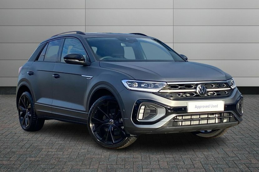 Volkswagen T-Roc 1.5 Tsi Black Edition Plus Suv Dsg 150 Grey