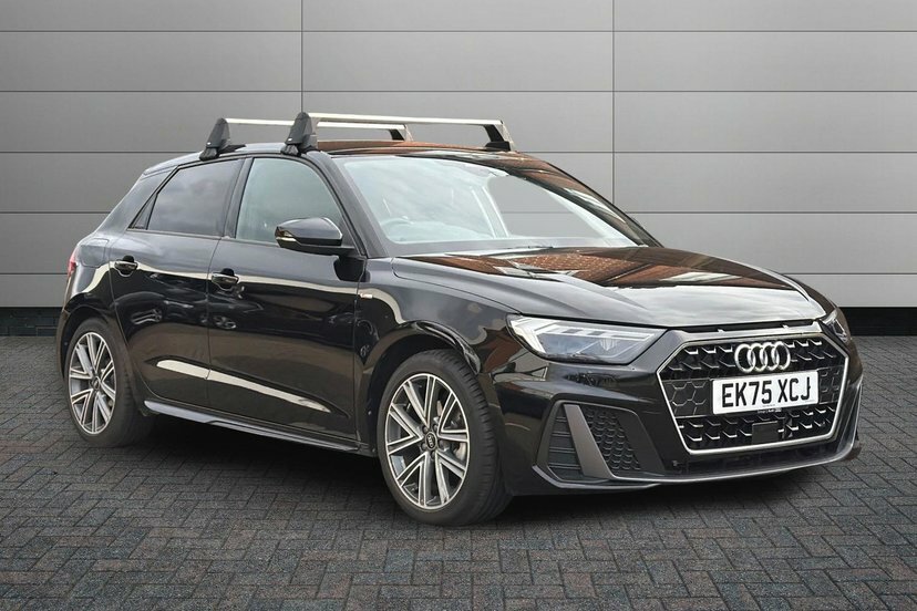 Audi A1 1.0 Tfsi 30 S Line Sportback S Tronic EK75XCJ Black