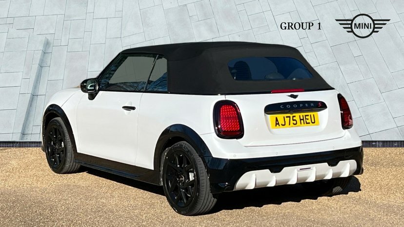 Mini Convertible Cooper Convertible S AJ75HEU White #2