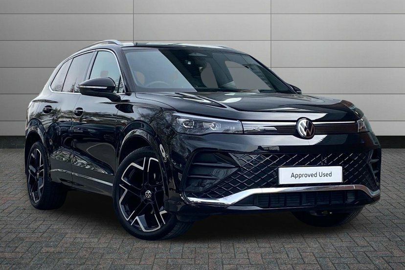 Volkswagen Tiguan 1.5 Etsi Mhev R-line Suv Hybrid Dsg 15 Black