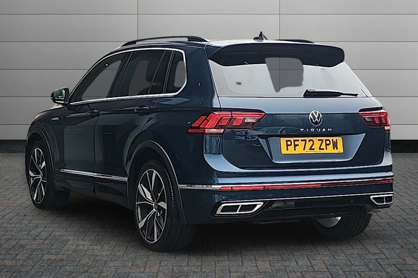 Volkswagen Tiguan 2.0 Tdi R-line Suv Dsg 150 Ps PF72ZPW Blue #3