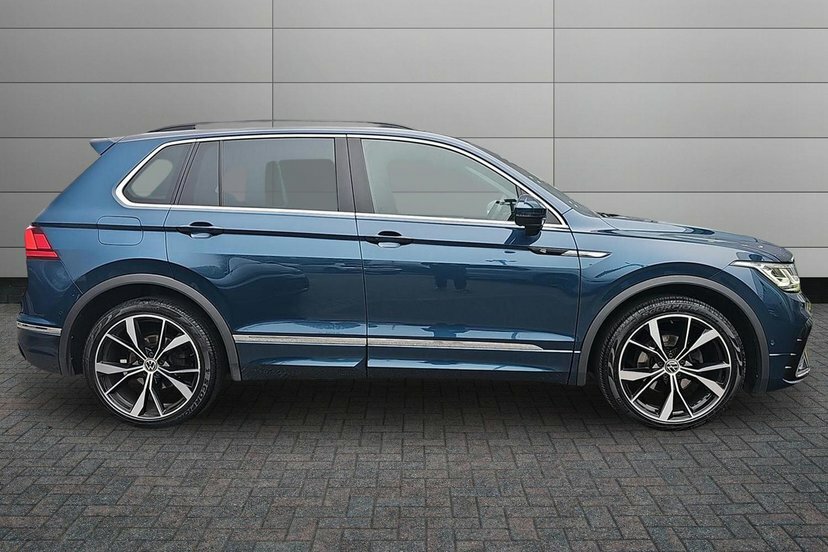 Volkswagen Tiguan 2.0 Tdi R-line Suv Dsg 150 Ps PF72ZPW Blue #4