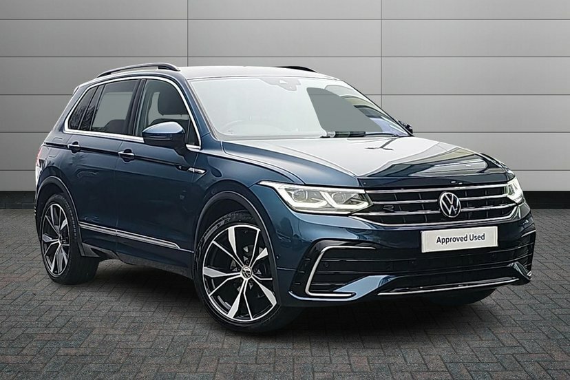 Volkswagen Tiguan 2.0 Tdi R-line Suv Dsg 150 Ps PF72ZPW Blue