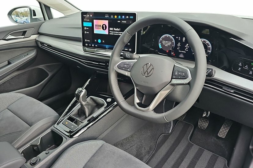 Volkswagen Golf 1.5 Tsi Style Hatchback 150 Ps DE26JDX White #6