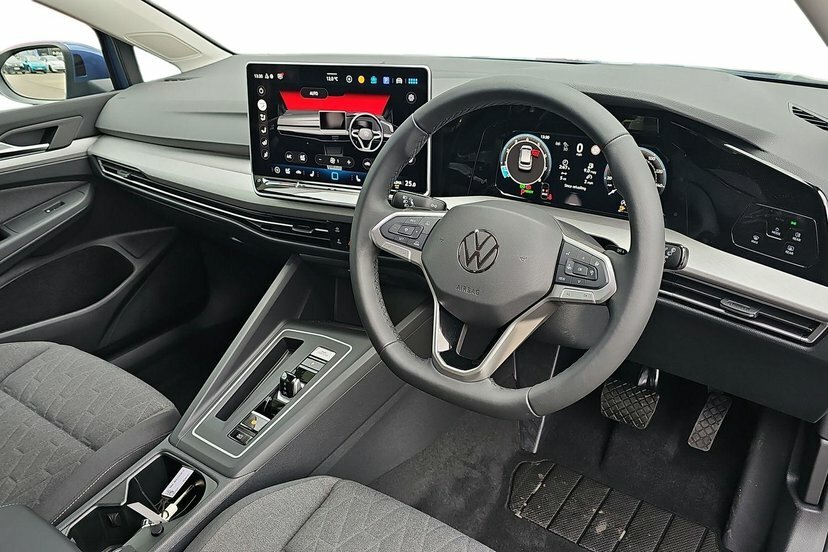 Volkswagen Golf 1.5 Etsi Mhev Match Hatchback Hybrid Ds DE26HYC Blue #6