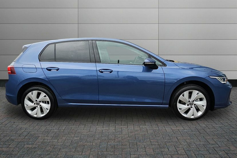 Volkswagen Golf 1.5 Etsi Mhev Match Hatchback Hybrid Ds DE26HYC Blue #4