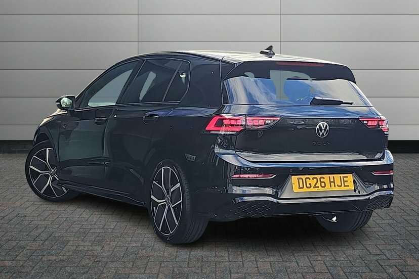 Volkswagen Golf 1.5 Etsi Mhev Black Edition Hatchback H DG26HJE Black #3