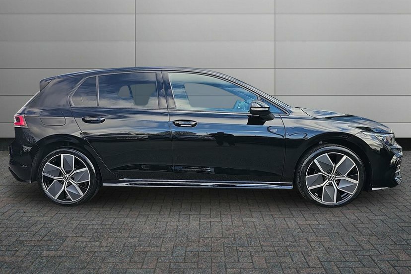 Volkswagen Golf 1.5 Etsi Mhev Black Edition Hatchback H DG26HJE Black #4