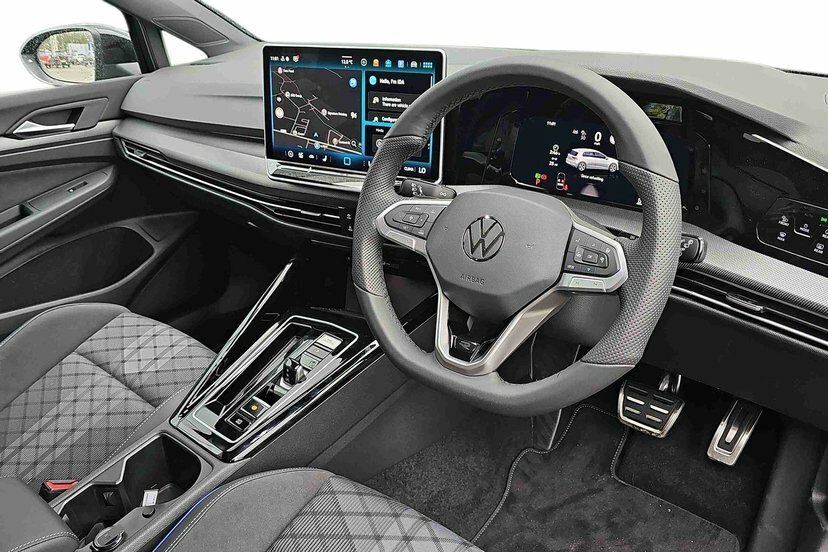 Volkswagen Golf 2.0 Tdi Black Edition Hatchback Dsg 15 DE26NCC Black #6