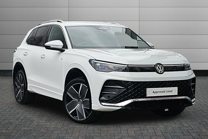 Volkswagen Tiguan 1.5 Etsi Mhev R-line Suv Hybrid Dsg 15 White