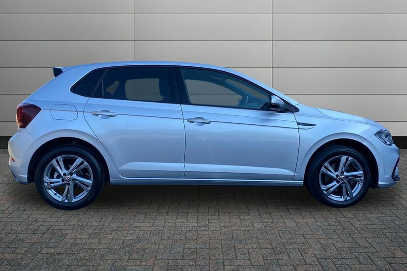 Volkswagen Polo 1.0 Tsi R-line Hatchback Dsg 110 Ps MJ73WMW Silver #4