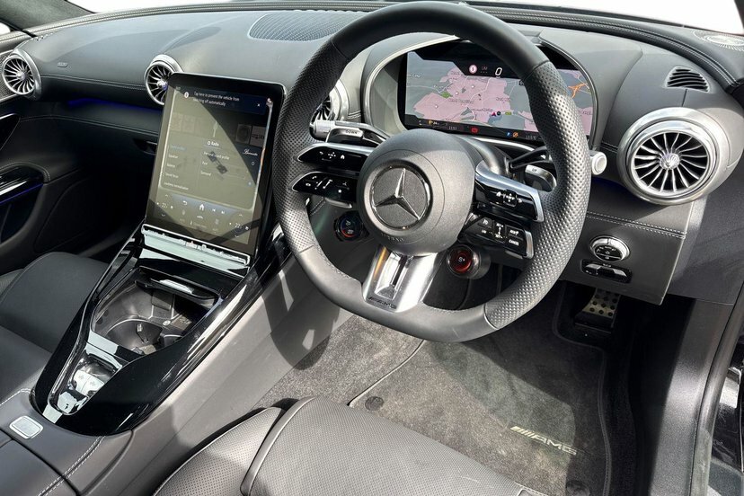 Mercedes-Benz SL Class Sl43 Mhev Amg Premium Convertible Black #5