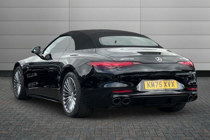 Mercedes-Benz SL Class Sl43 Mhev Amg Premium Convertible Black #2