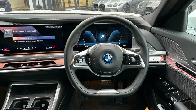 BMW i7 I7 Xdrive60 Excellence EK73RXJ White #5