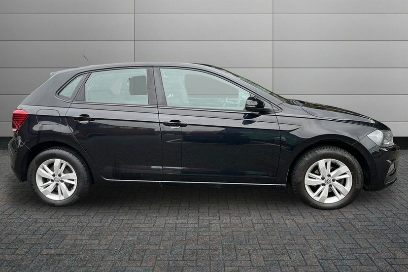 Volkswagen Polo 1.0 Tsi Se Tech Edition Hatchback Dsg Black #4