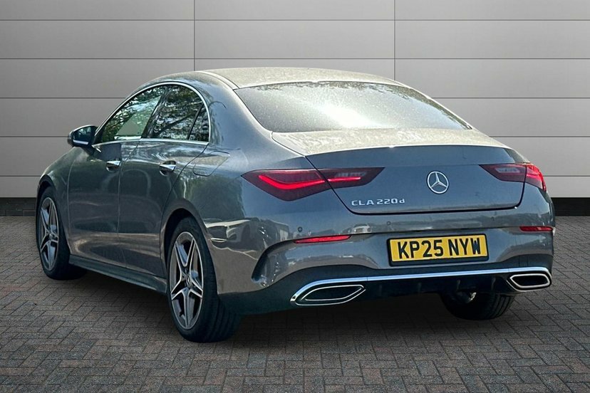Mercedes-Benz CLA Class Cla220d Amg Line Executive Coupe KP25NYW Grey #2