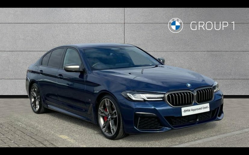 BMW 5 Series M550i Xdrive Saloon Blue
