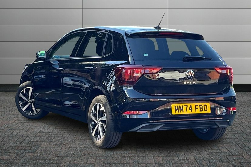Volkswagen Polo 1.0 Tsi Match Hatchback 95 Ps MM74FBO Black #3