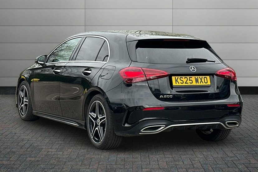 Mercedes-Benz A Class A200 Amg Line Executive Hatchback KS25WXO Black #2