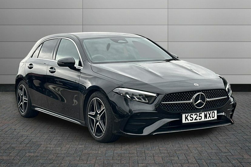 Mercedes-Benz A Class A200 Amg Line Executive Hatchback KS25WXO Black