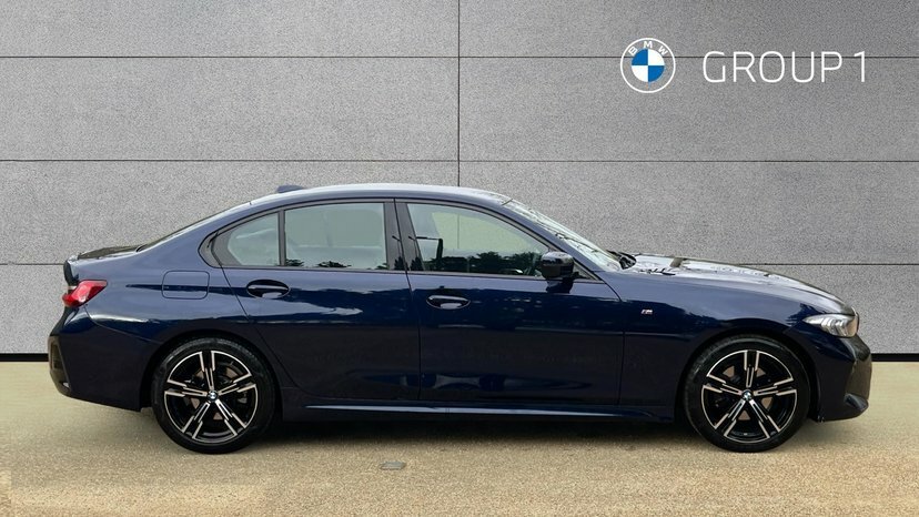 BMW 3 Series 320I M Sport Saloon EK23CFO Blue #6