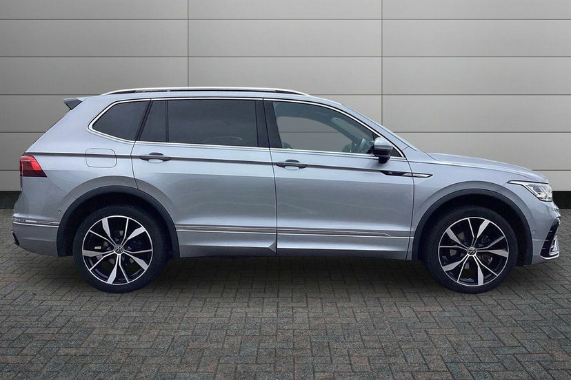 Volkswagen Tiguan Allspace 2.0 Tdi R-line Suv Dsg 150 Ps Silver #4
