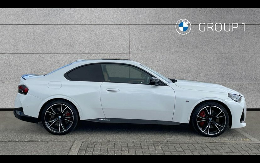BMW 2 Series Gran Coupe M240i Xdrive Coupe MC24CXG White #3