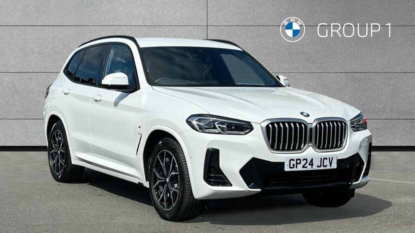 BMW X3 X3 Xdrive20d M Sport GP24JCV White #2