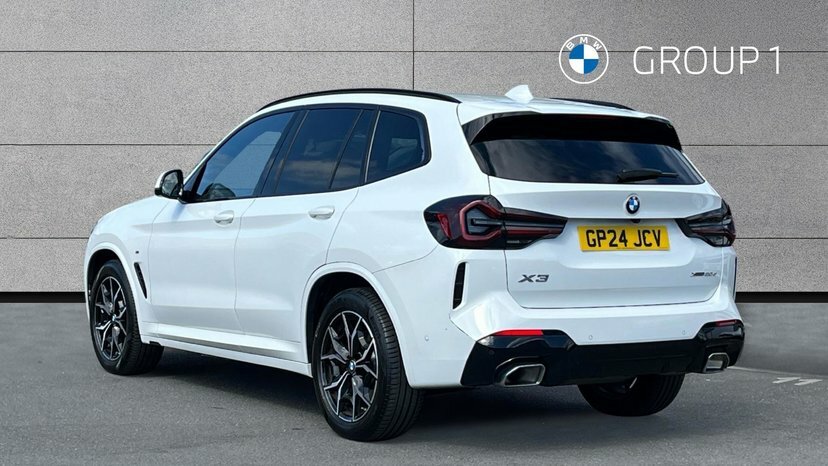 BMW X3 X3 Xdrive20d M Sport GP24JCV White #3