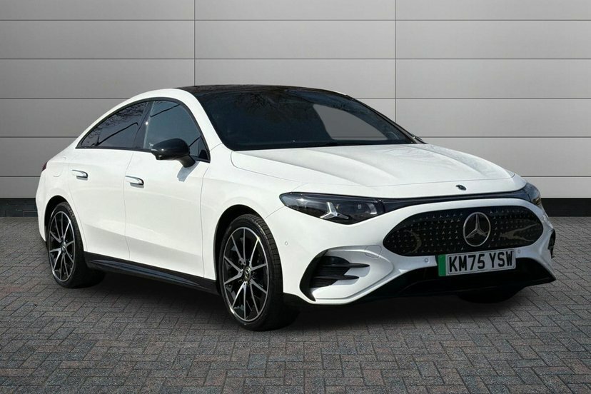 Mercedes-Benz CLA Class Cla250 85Kwh Amg Line Premium Edition Saloon White