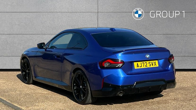 BMW 2 Series Gran Coupe 220D M Sport Coupe Blue #2