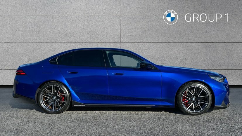 BMW M5 M5 Saloon GX26JXO Blue #3