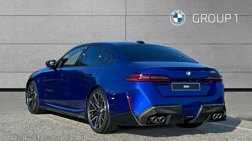 BMW M5 M5 Saloon GX26JXO Blue #2