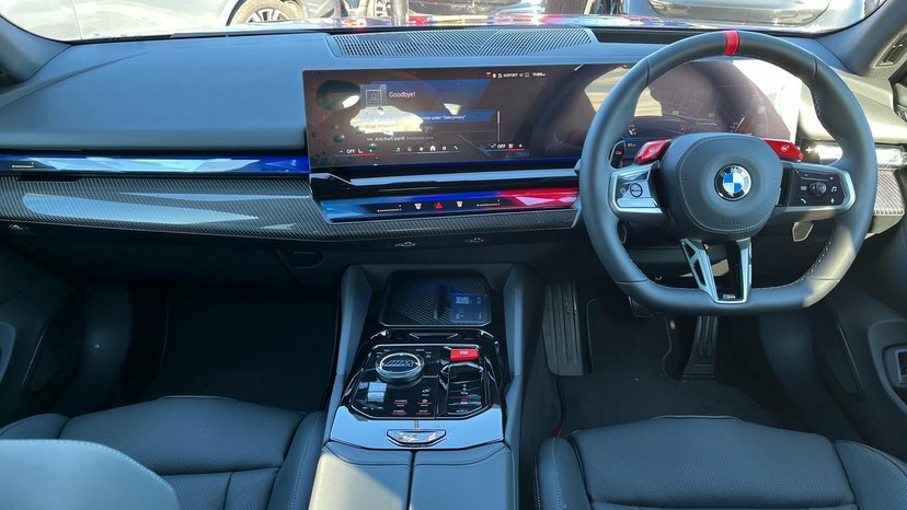 BMW M5 M5 Saloon GX26JXO Blue #4