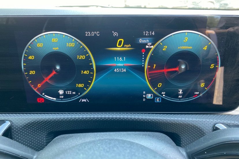 Mercedes-Benz A Class 2.0 A180d Amg Line Executive Hatchback Diese KN23YMA Blue #6
