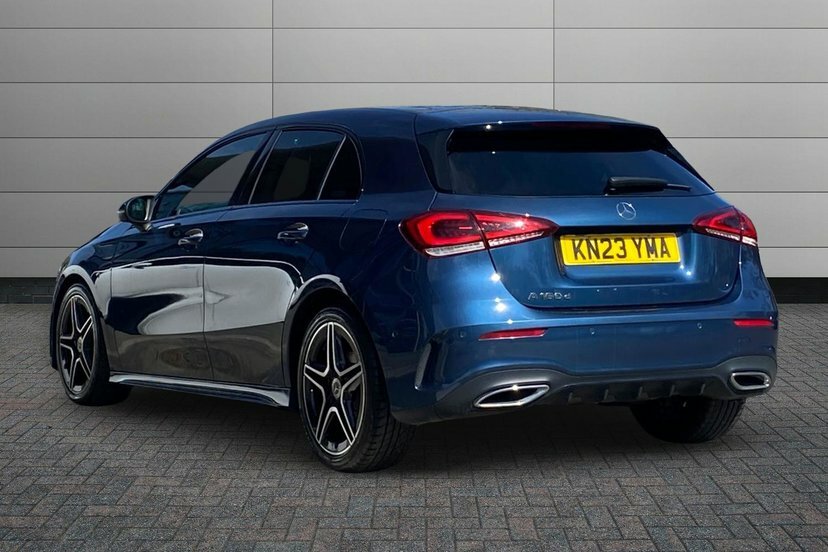 Mercedes-Benz A Class 2.0 A180d Amg Line Executive Hatchback Diese KN23YMA Blue #2