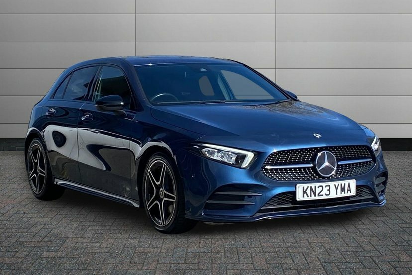 Mercedes-Benz A Class 2.0 A180d Amg Line Executive Hatchback Diese KN23YMA Blue