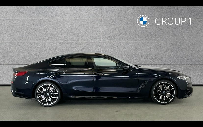 BMW 8 Series Gran Coupe 840I M Sport Gran Coupe BK72NKX Black #3